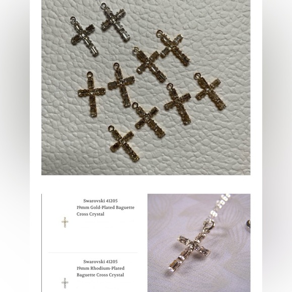 Swarovski Jewelry - DYI Jewelry - Charms/Necklace Bundle- NEW